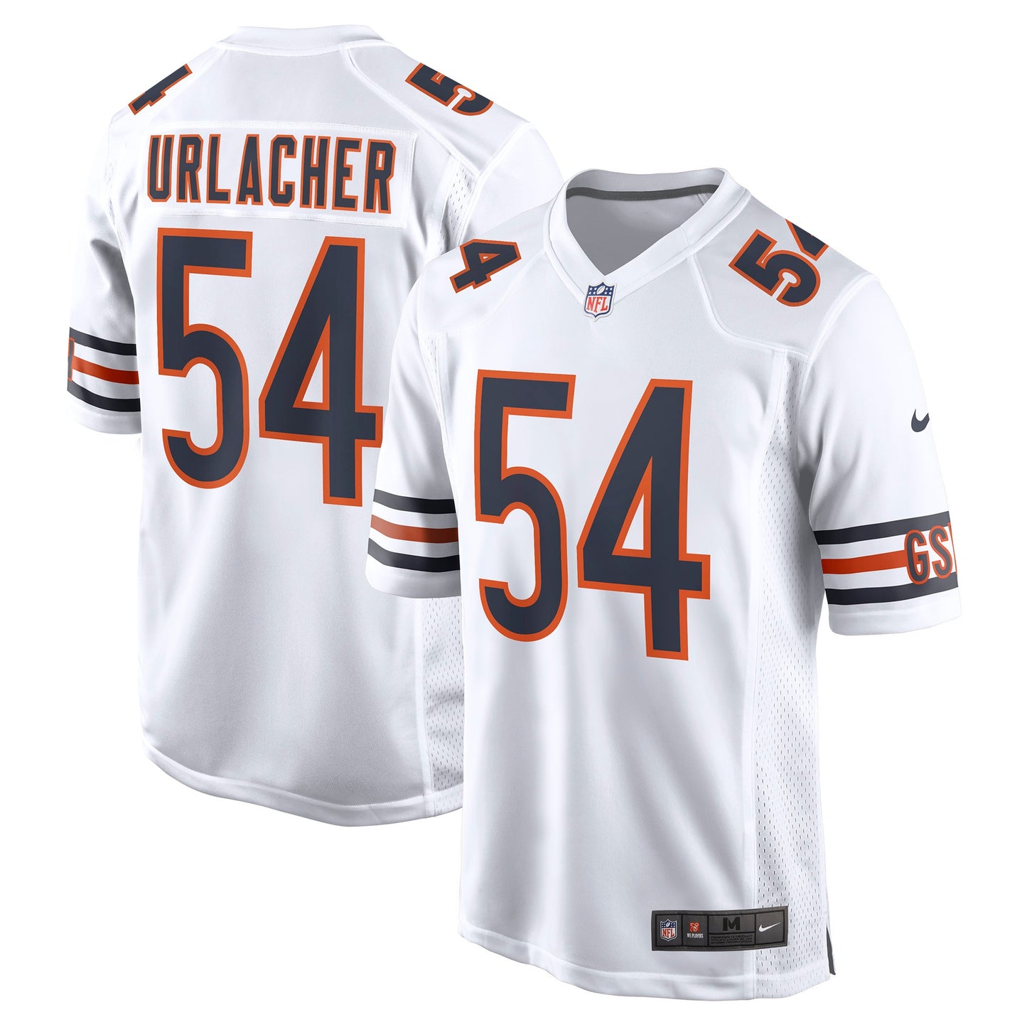 Brian Urlacher Chicago Bears Nike Retired Player Game Jersey - White