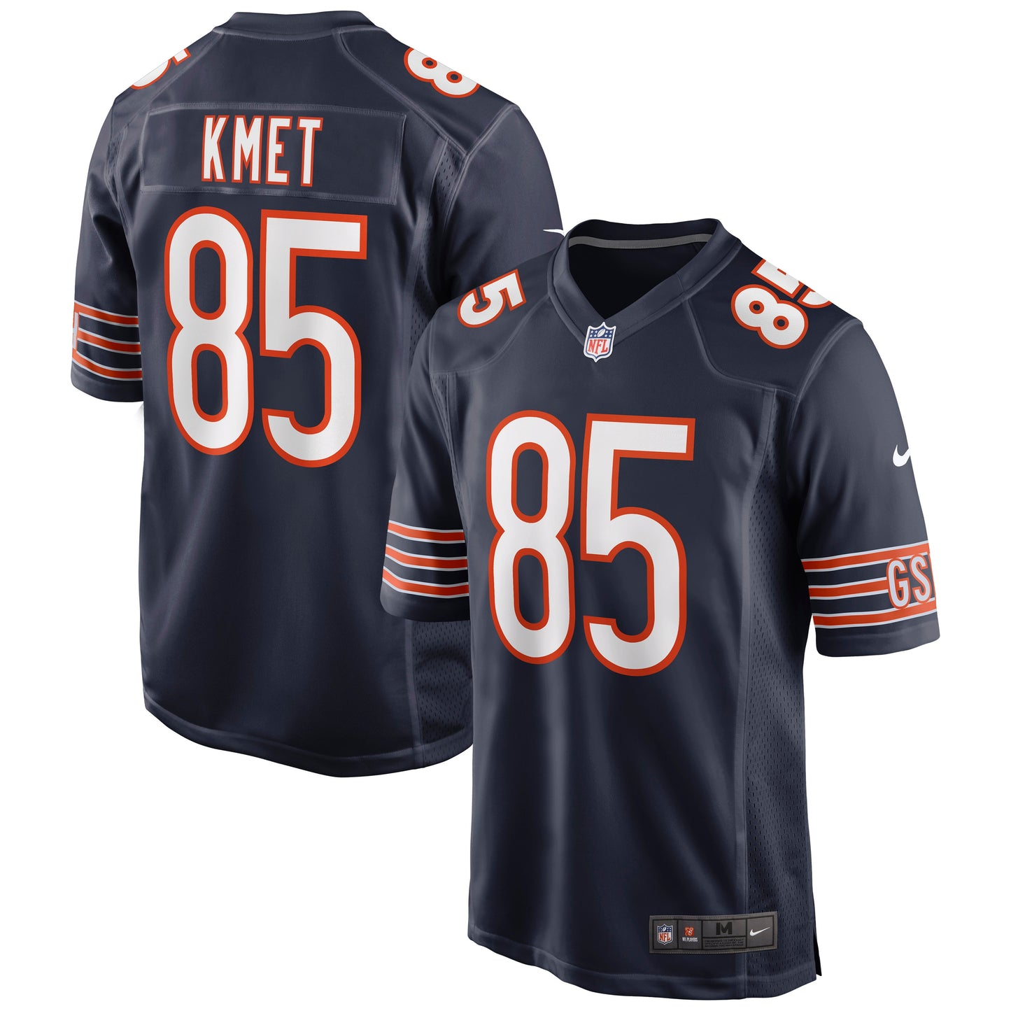 Cole Kmet Chicago Bears Nike Player Game Jersey - Navy