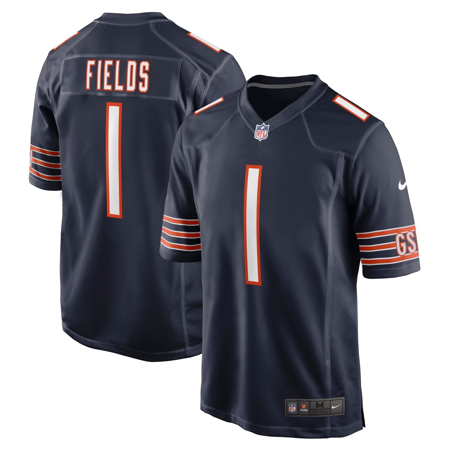 Youth Nike Justin Fields Navy Chicago Bears Game Jersey